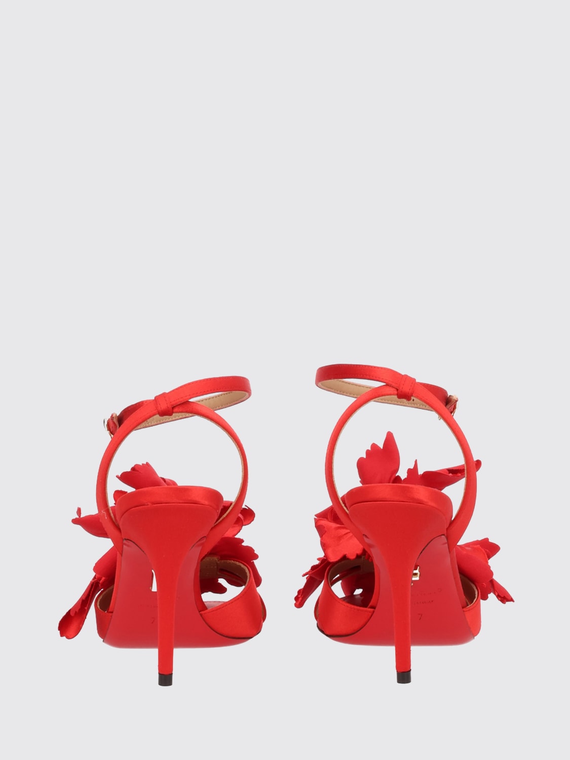 FERRAGAMO HEELED SANDAL: Pump woman Ferragamo, Red - Img 3