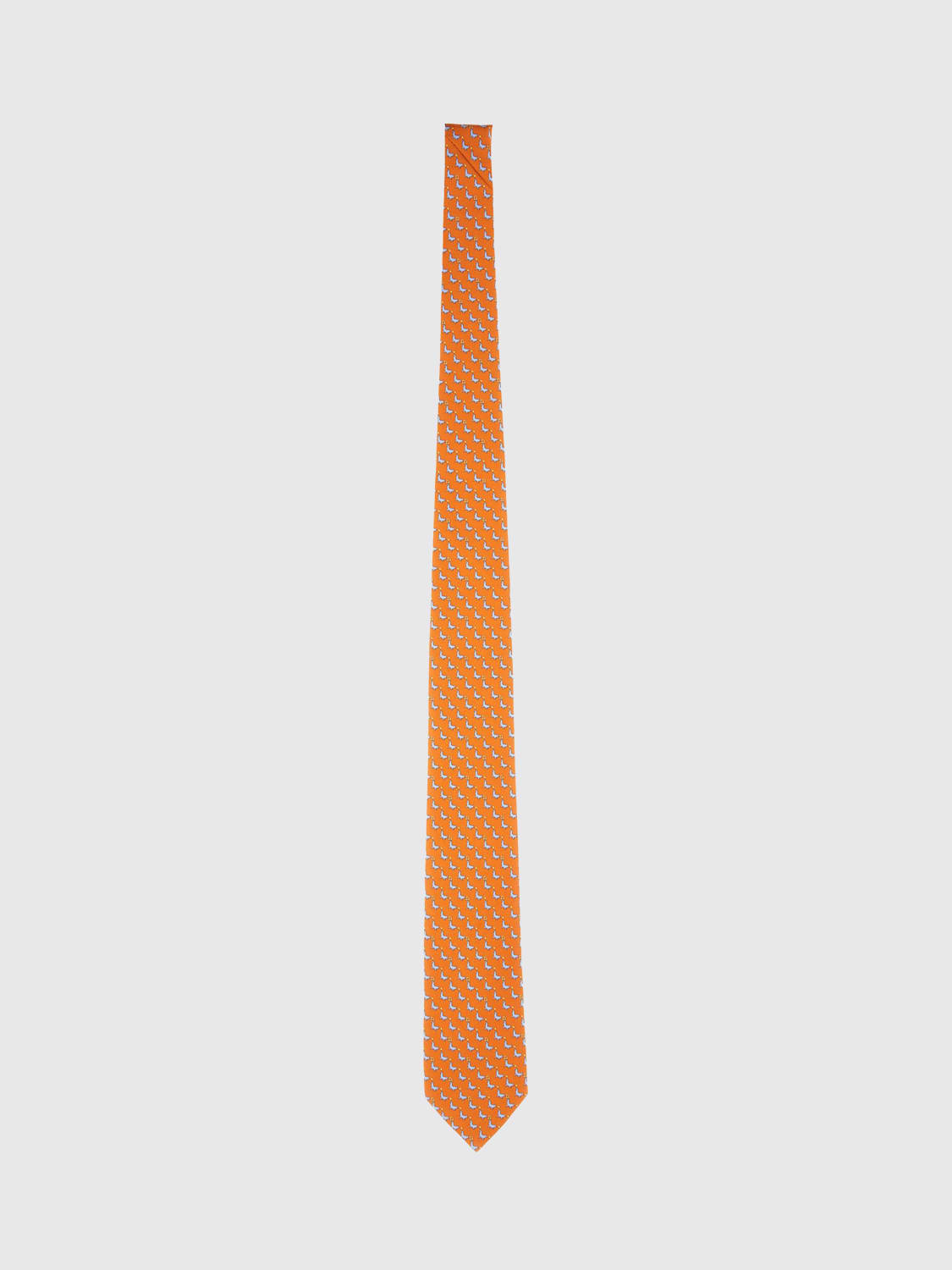 FERRAGAMO TIE: Tie men Ferragamo, Orange - Img 1