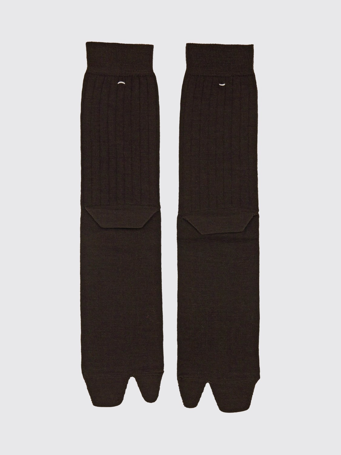 MAISON MARGIELA CALZE: Calze di lana Maison Margiela, Nero - Img 2