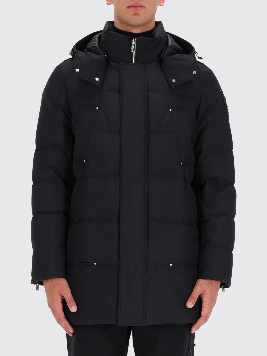 MOOSE KNUCKLES COAT: Coat men Moose Knuckles, Black - Img 1
