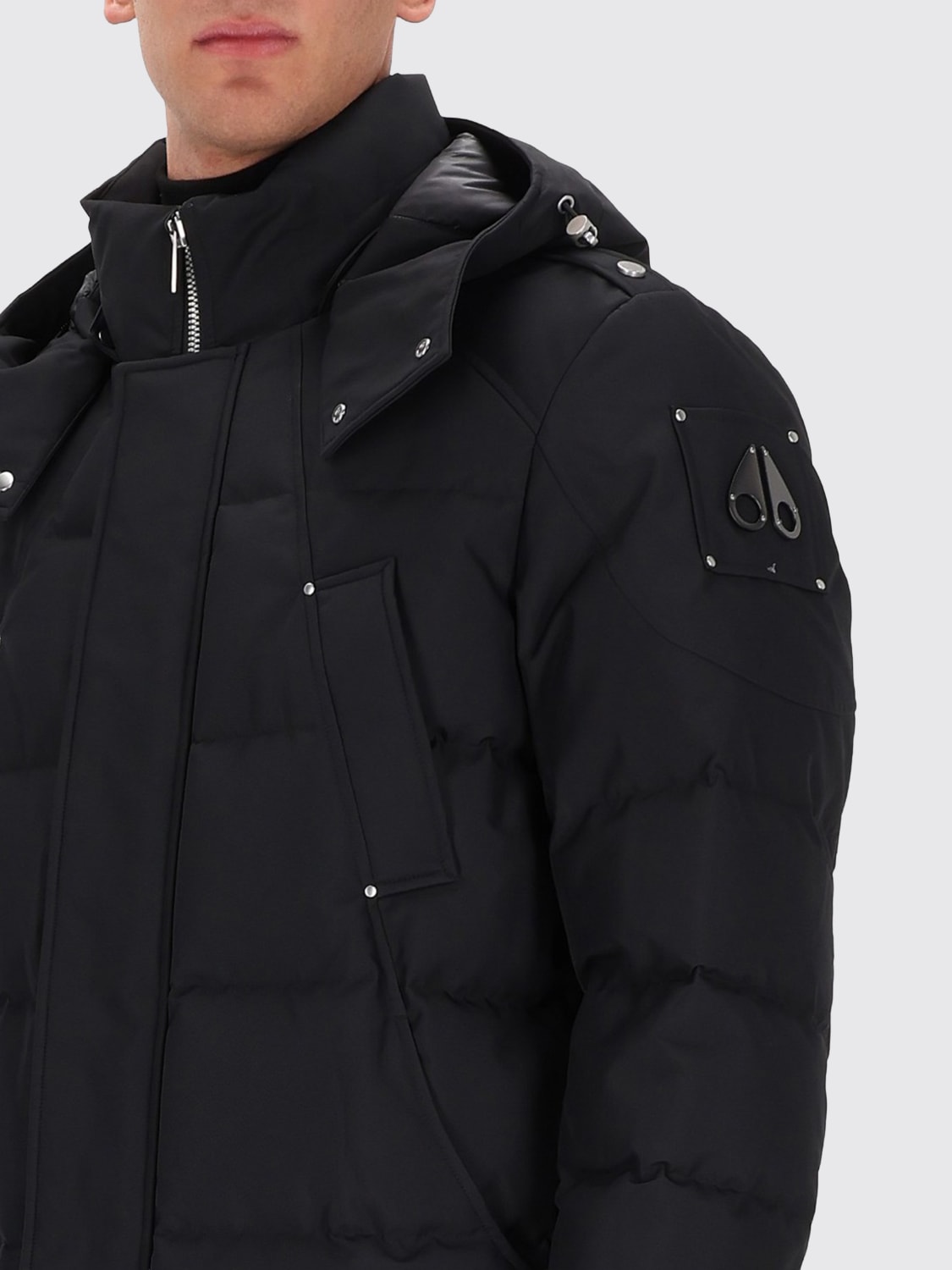 MOOSE KNUCKLES COAT: Coat men Moose Knuckles, Black - Img 4