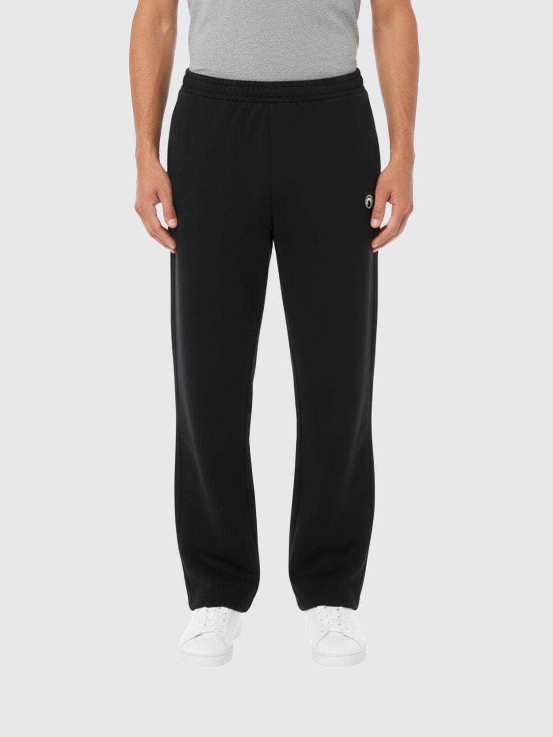 MARINE SERRE PANTS: Pants men Marine Serre, Black - Img 1