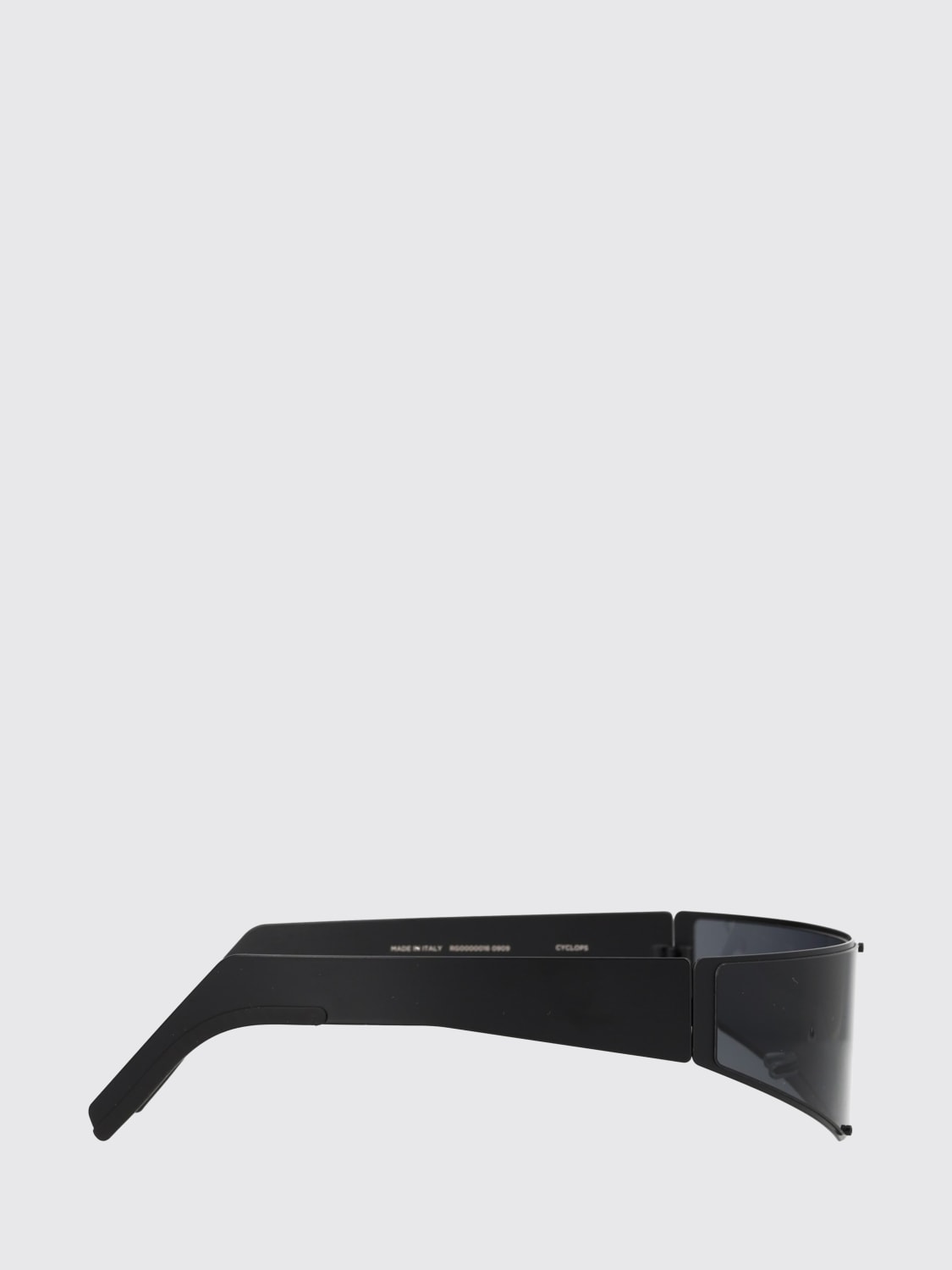 RICK OWENS SUNGLASSES: Sunglasses men Rick Owens, Black - Img 3