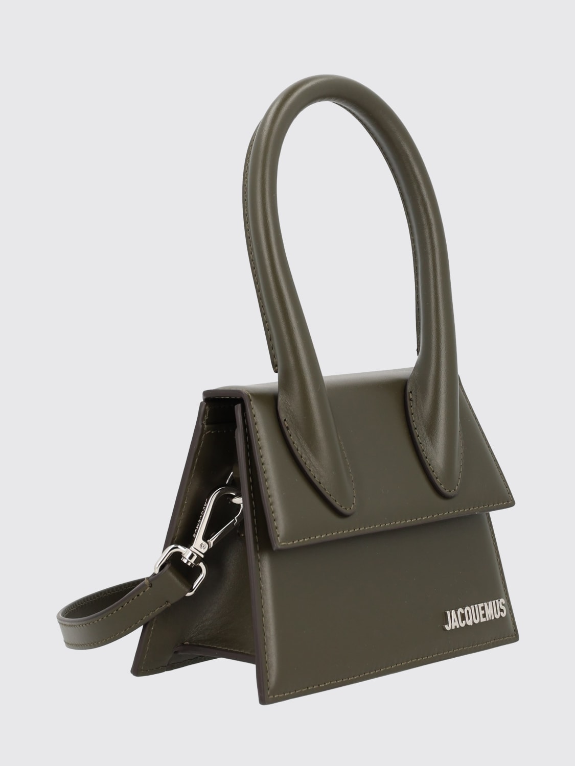 JACQUEMUS CROSSBODY BAG: Crossbody bag woman Jacquemus, Brown - Img 3