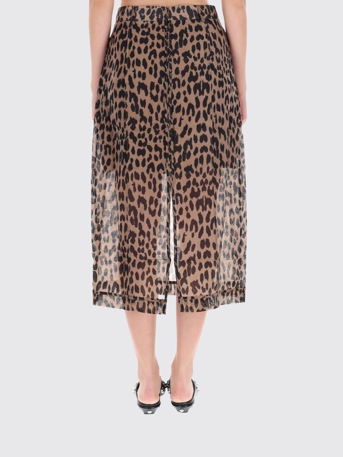 BAUM UND PFERDGARTEN ROCK: Rock damen Baum Und Pferdgarten, Beige - Img 3