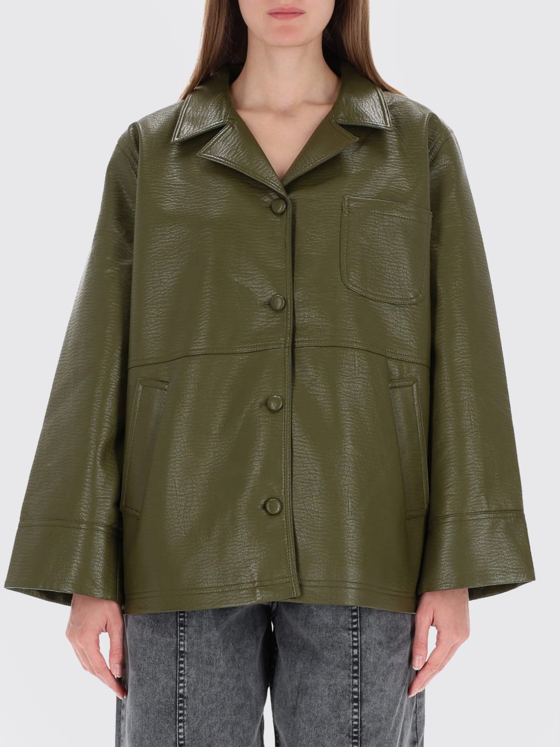 BAUM UND PFERDGARTEN JACKET: Blazer woman Baum Und Pferdgarten, Green - Img 1