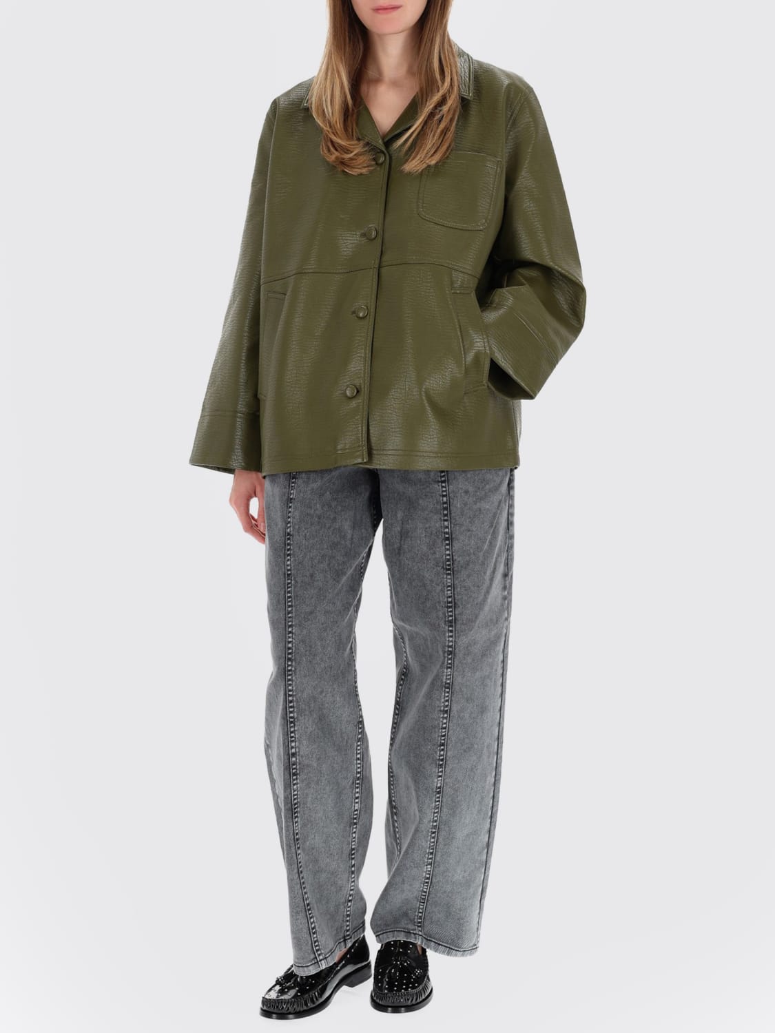 BAUM UND PFERDGARTEN JACKET: Blazer woman Baum Und Pferdgarten, Green - Img 2