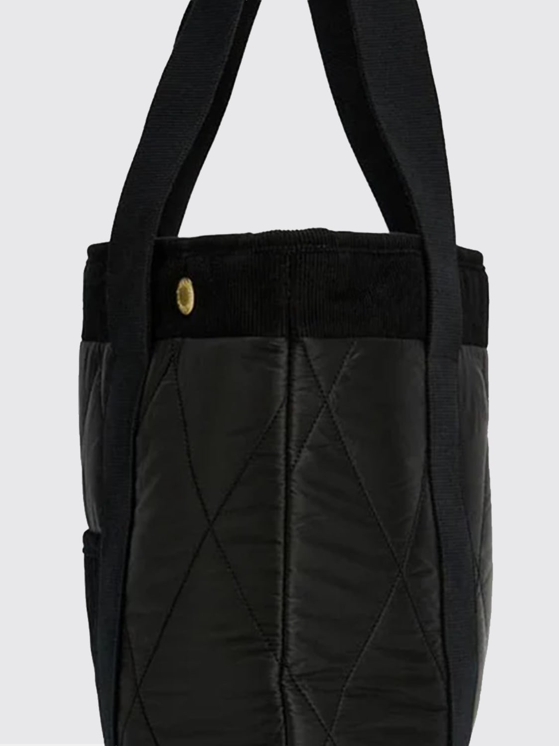 BARBOUR BORSA TOTE: Borsa tote Healy in poliestere Barbour, Nero - Img 3