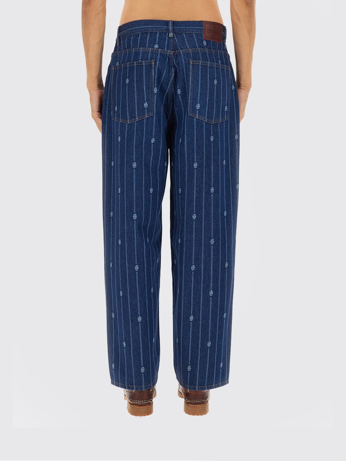 DRÔLE DE MONSIEUR PANTS: Pants men Drôle De Monsieur, Blue - Img 3