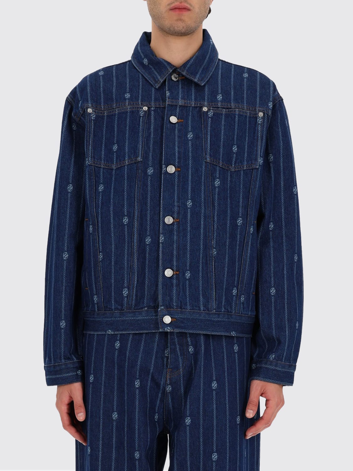 DRÔLE DE MONSIEUR ジャケット: ジャケット メンズ Drôle De Monsieur, ブルー - Img 1