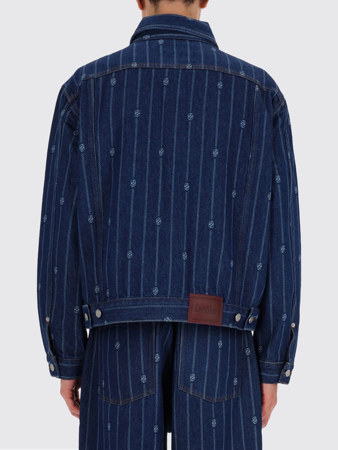 DRÔLE DE MONSIEUR ジャケット: ジャケット メンズ Drôle De Monsieur, ブルー - Img 3