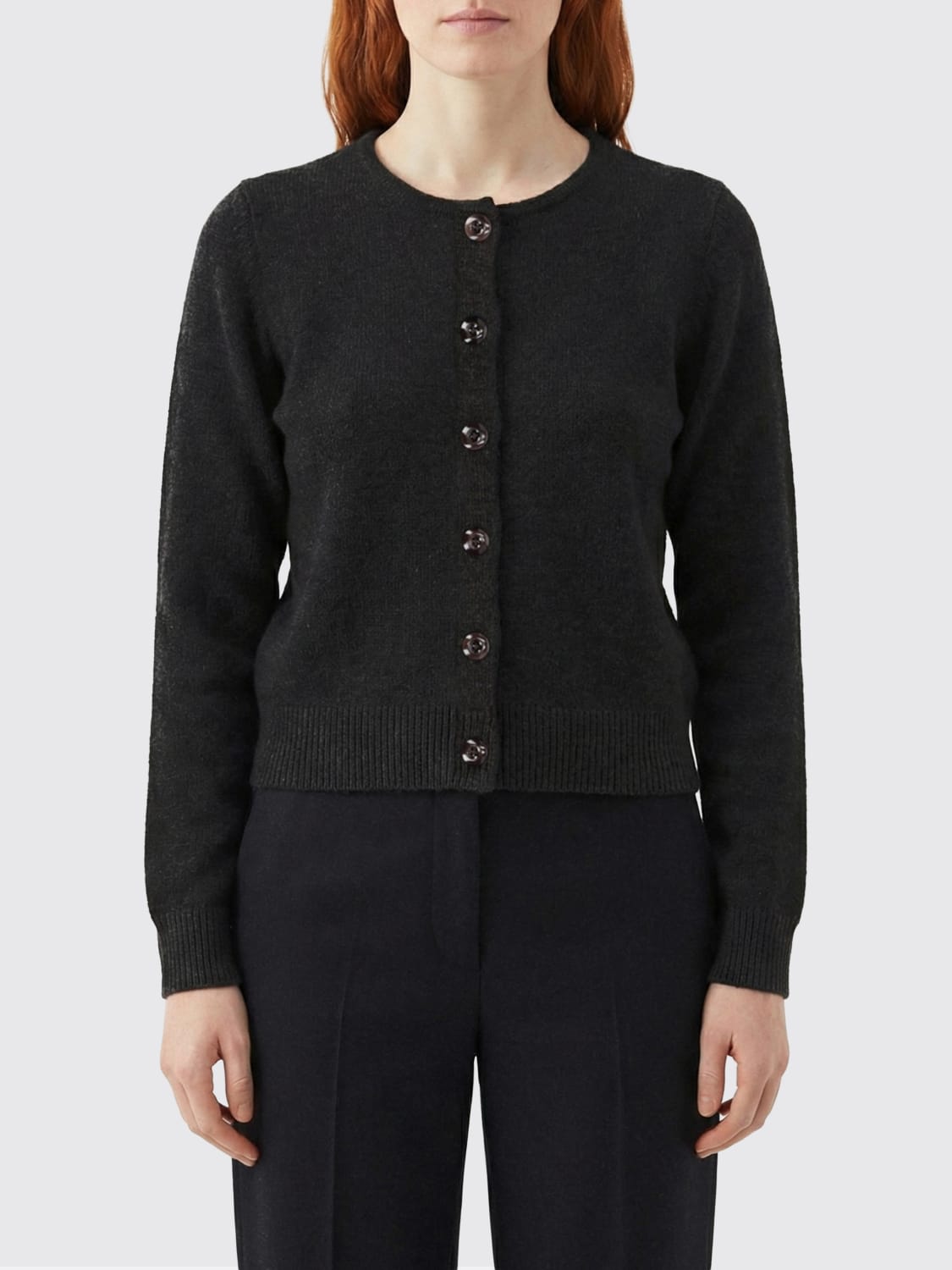 LEMAIRE PULLOVER: Pullover damen Lemaire, Braun - Img 1
