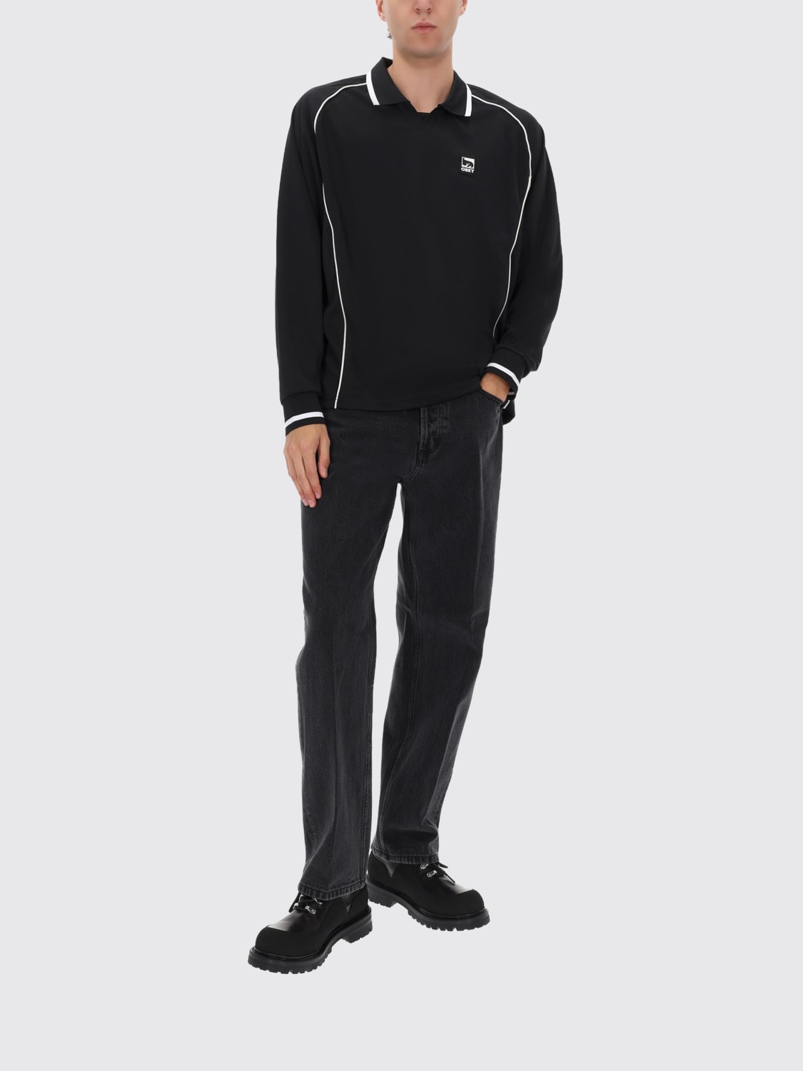 OBEY JEANS: Jeans men Obey, Black - Img 2