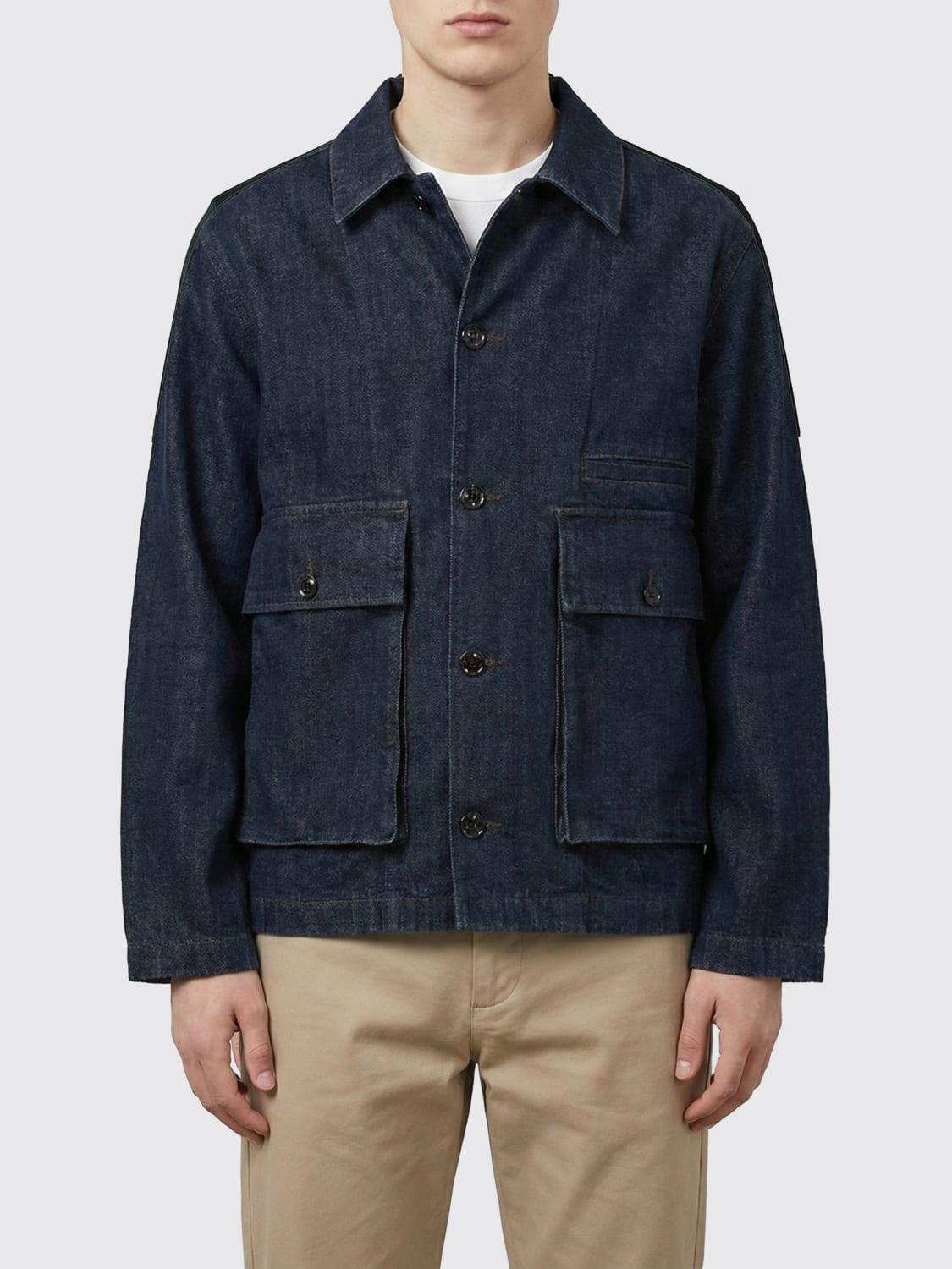 LEMAIRE JACKET: Jacket men Lemaire, Denim - Img 1