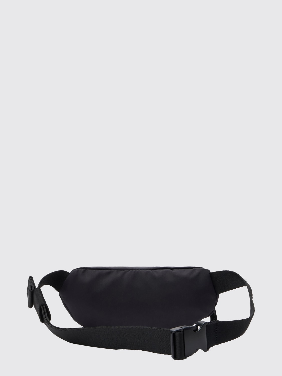 PALM ANGELS BORSA: Marsupio in nylon con logo sfumato Palm Angels, Nero - Img 2