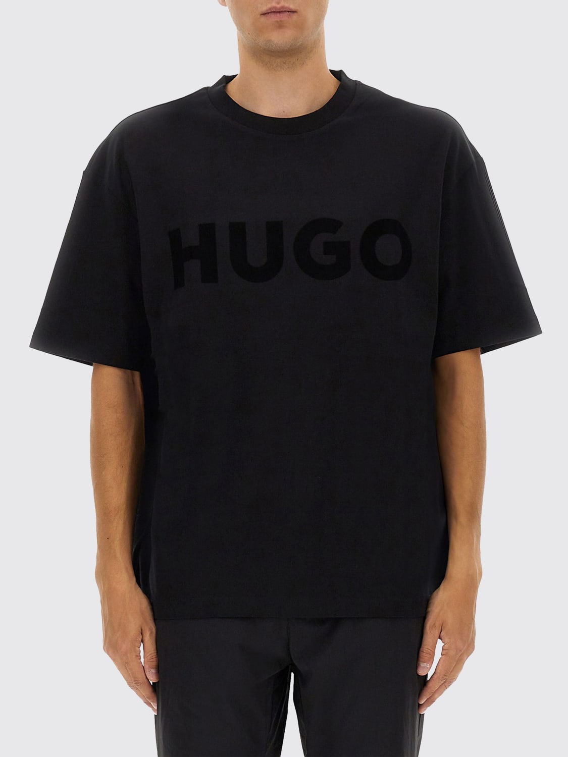 HUGO CAMISETA: Camiseta hombre Hugo, Negro - Img 1