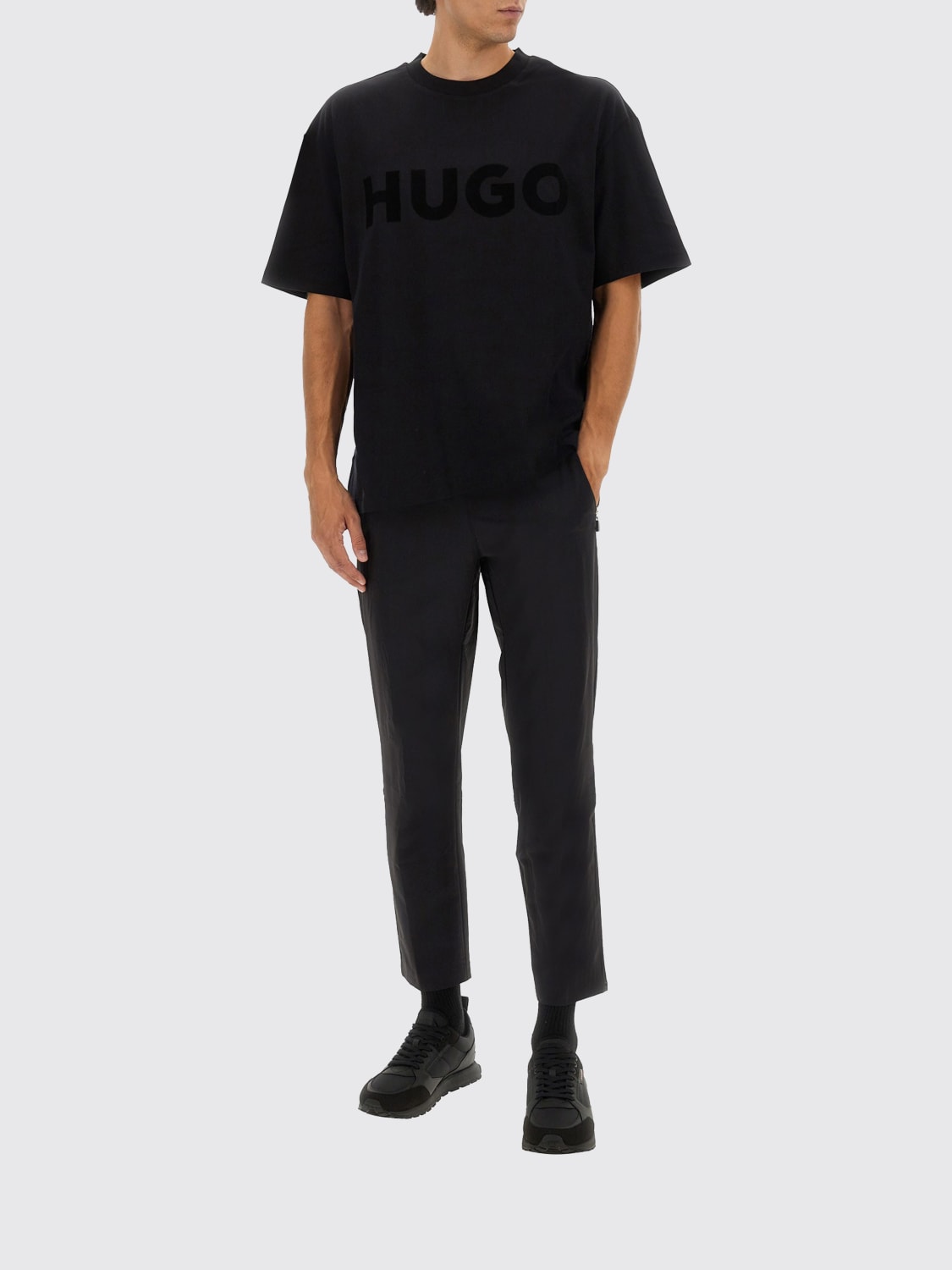 HUGO CAMISETA: Camiseta hombre Hugo, Negro - Img 2