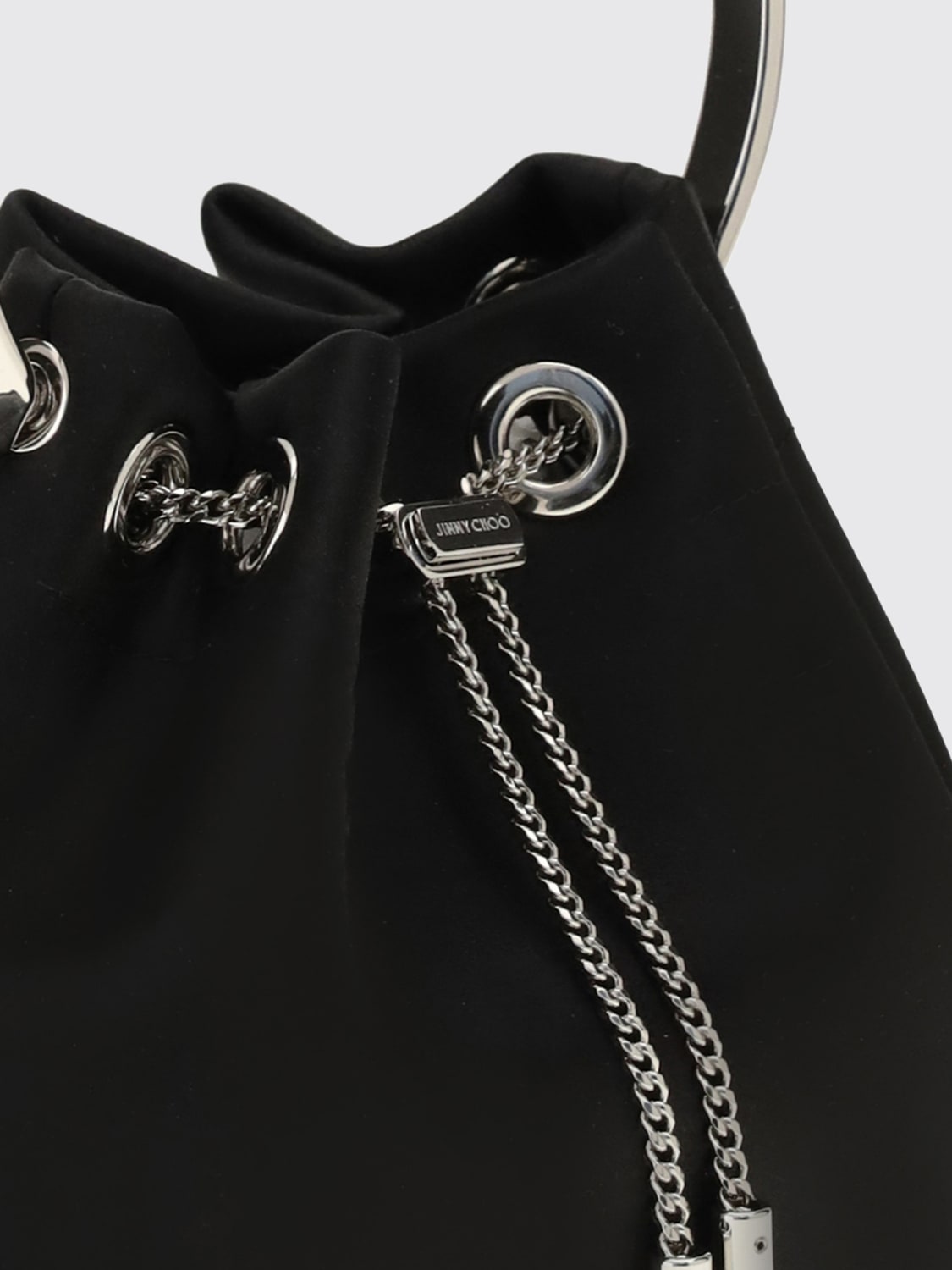 JIMMY CHOO HANDTASCHE: Handtasche damen Jimmy Choo, Schwarz - Img 3