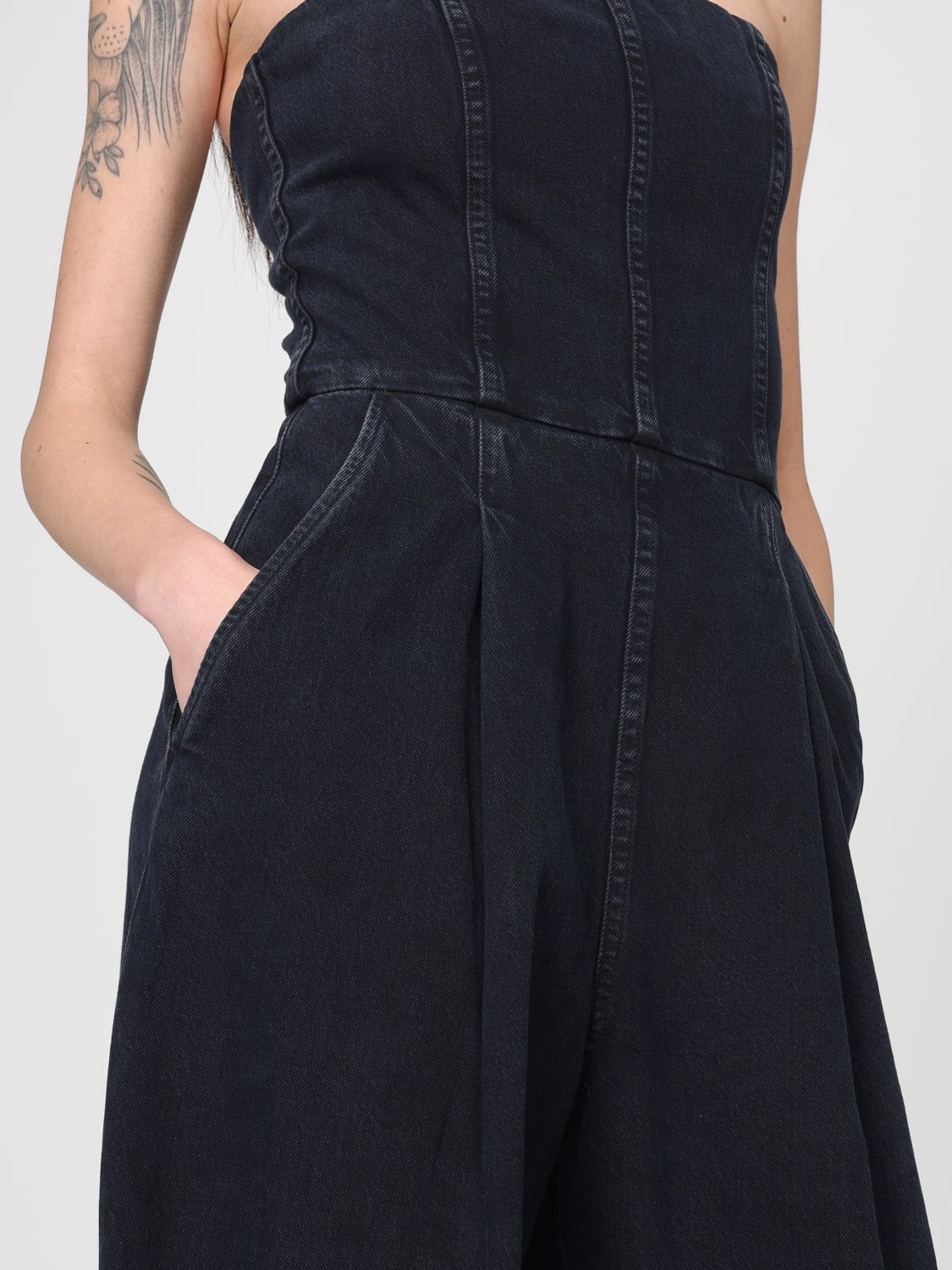 AGOLDE ジャンプスーツ: ジャンプスーツ レディース Agolde, ブラック - Img 3