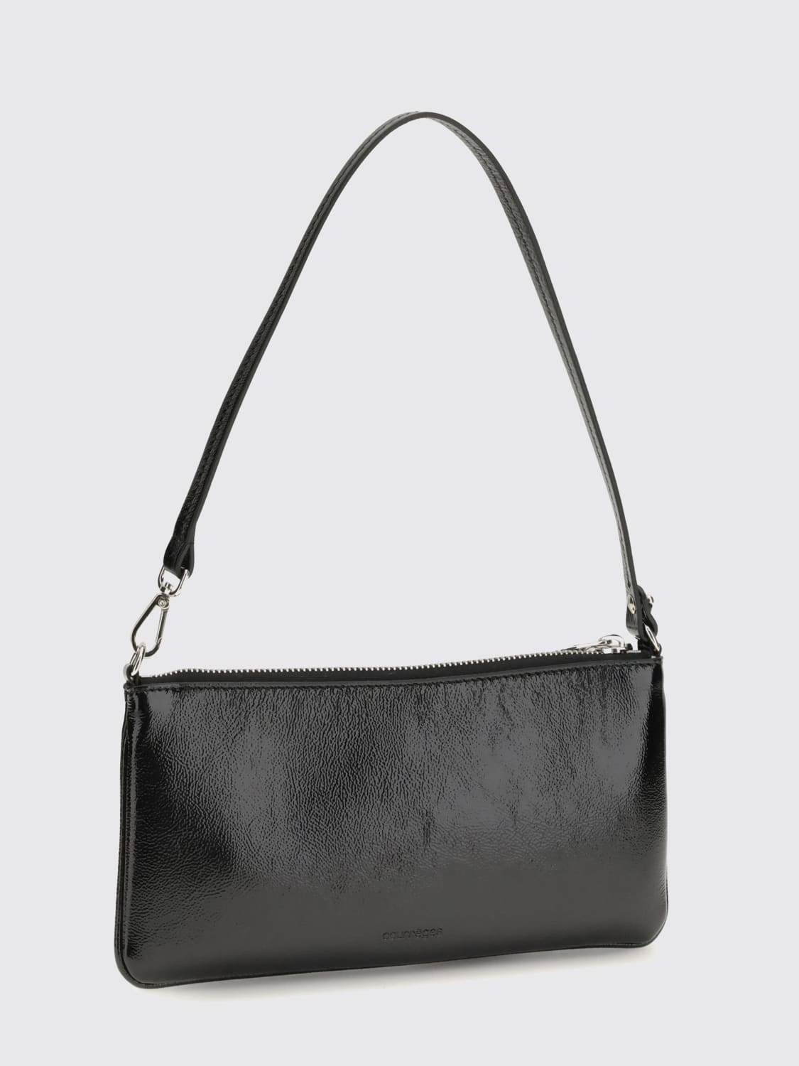 COURRÈGES BORSA A SPALLA: Borsa a spalla donna CourrÈges, Nero - Img 2