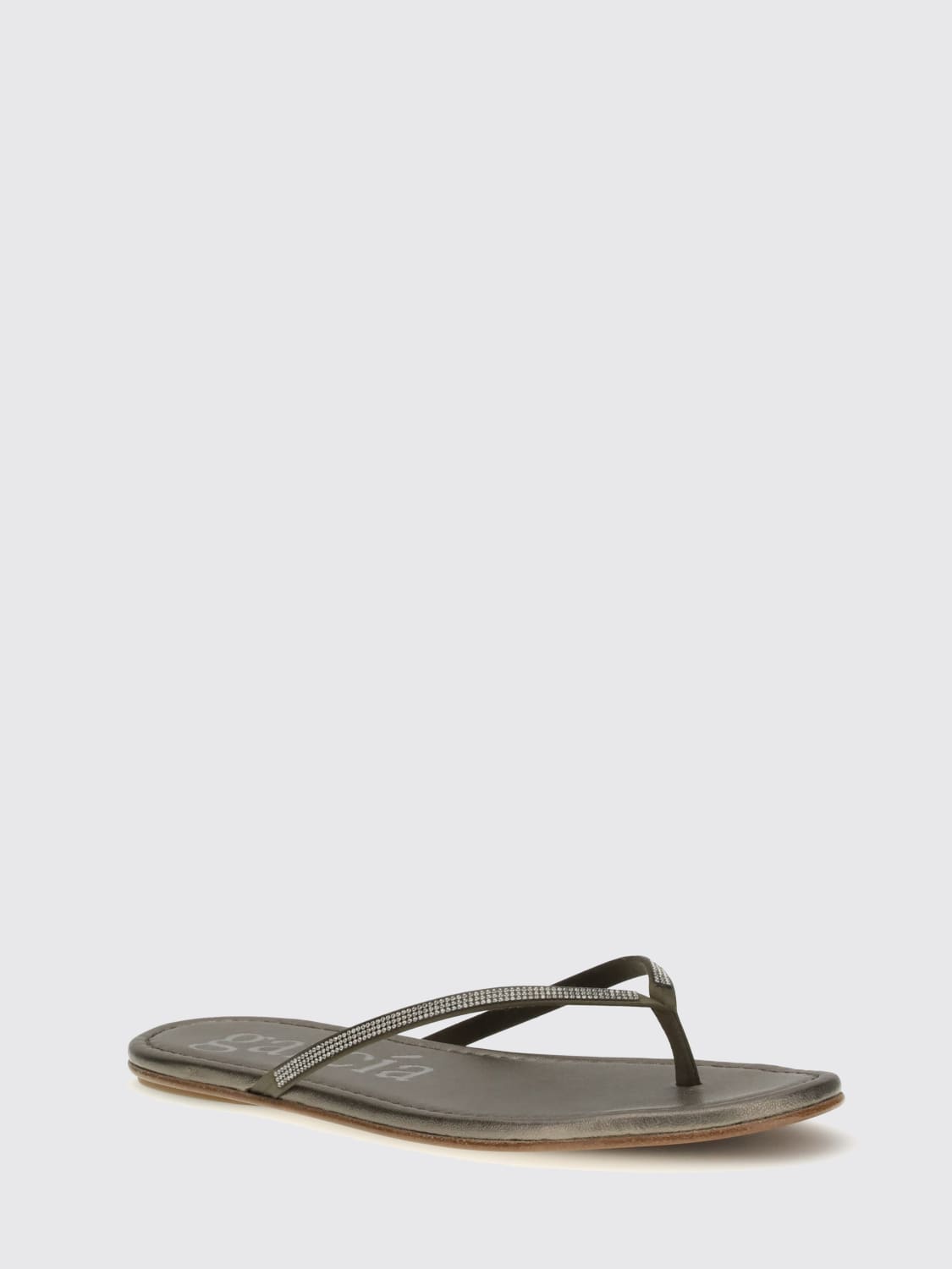 PEDRO GARCIA FLAT SANDAL: Shoes woman Pedro Garcia, Black - Img 2