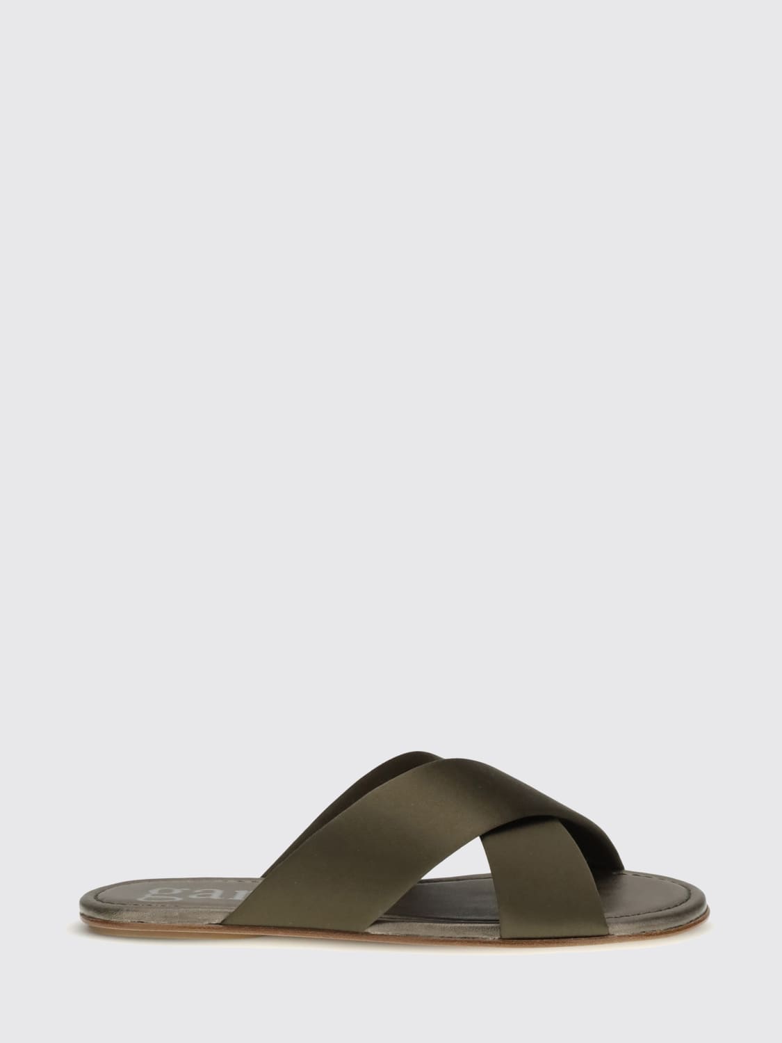 PEDRO GARCIA FLAT SANDAL: Shoes woman Pedro Garcia, Green - Img 1
