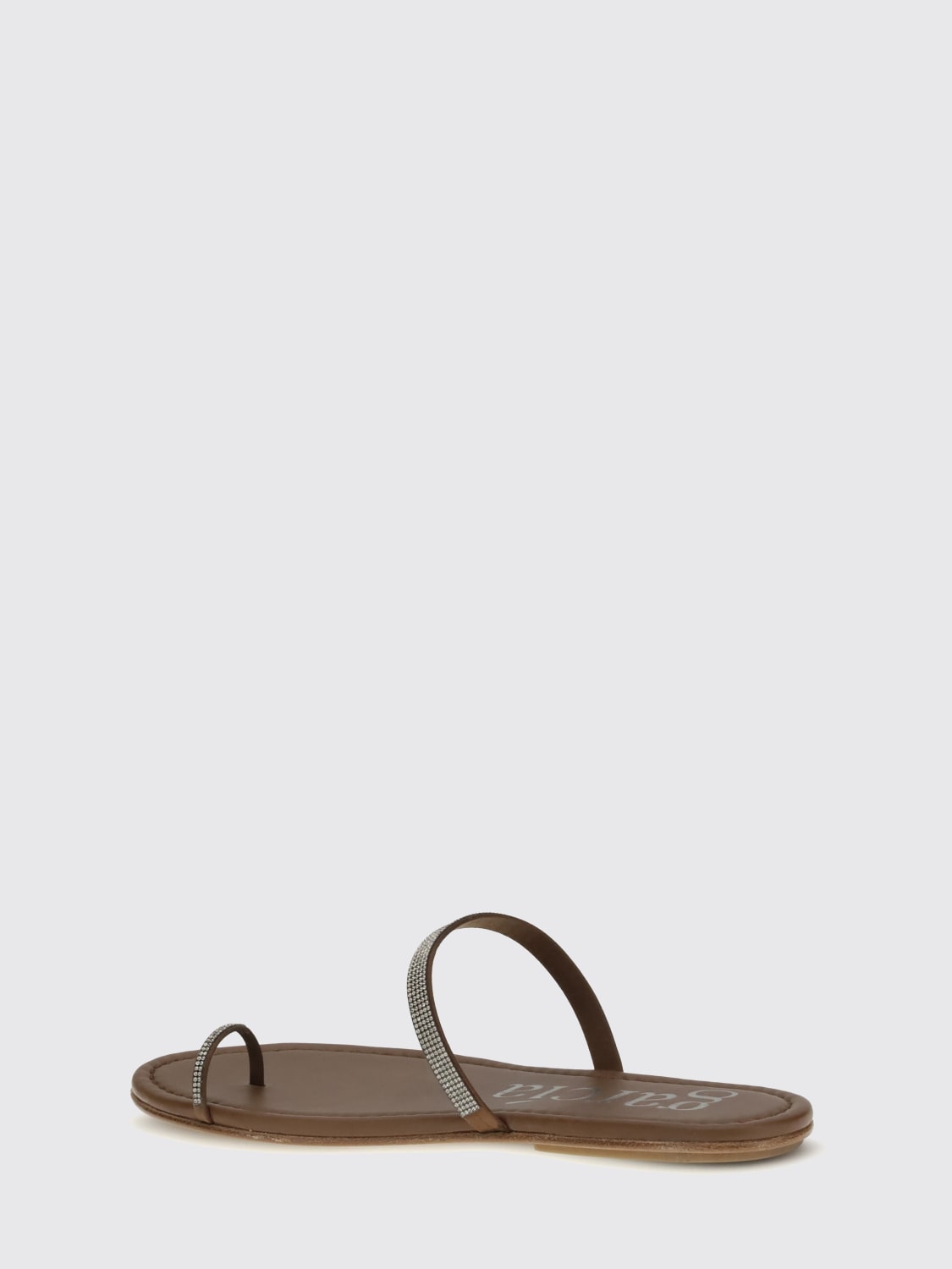 PEDRO GARCIA FLAT SANDAL: Shoes woman Pedro Garcia, Brown - Img 3