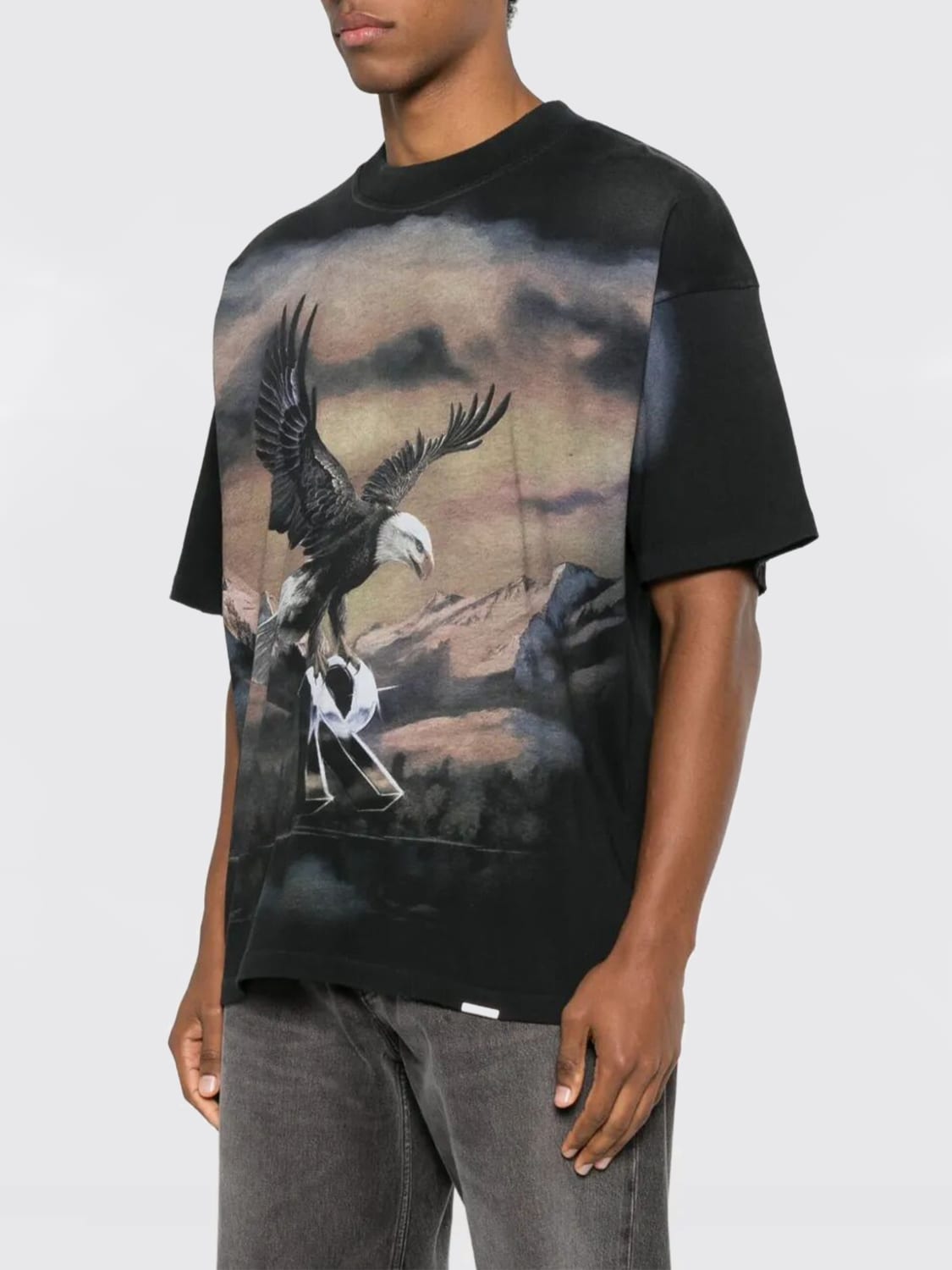 REPRESENT T-SHIRT: T-shirt men Represent, Black - Img 3