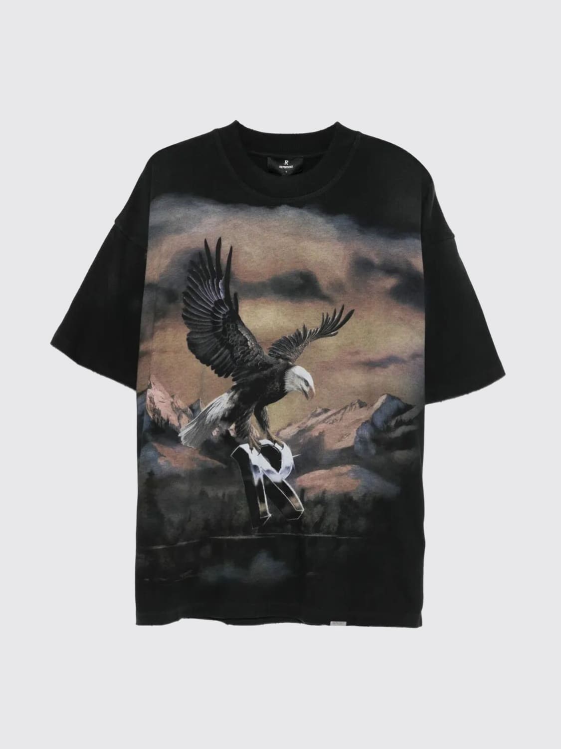 REPRESENT T-SHIRT: T-shirt men Represent, Black - Img 5