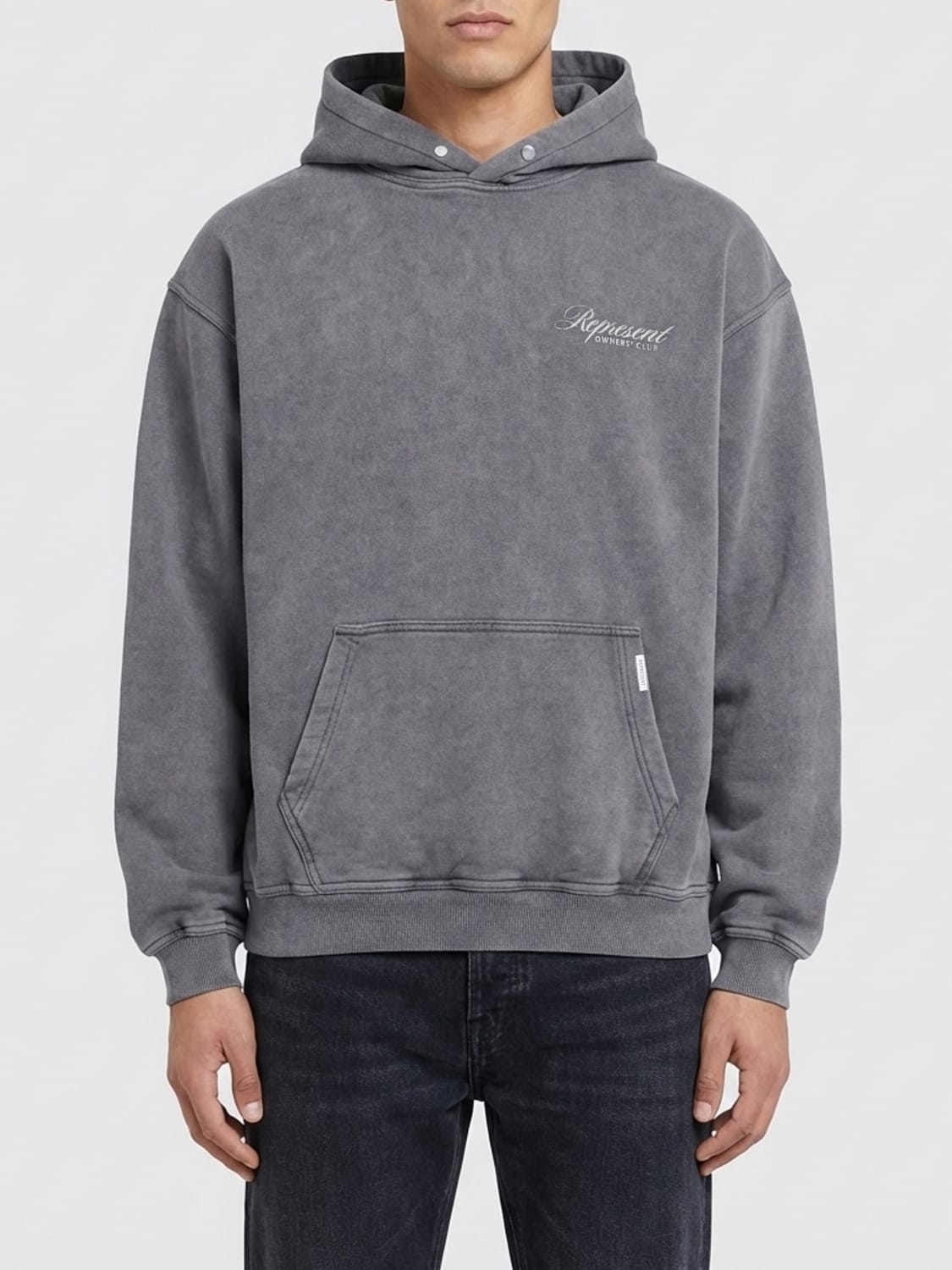 REPRESENT SWEATSHIRT: Sweatshirt homme Represent, Gris - Img 1