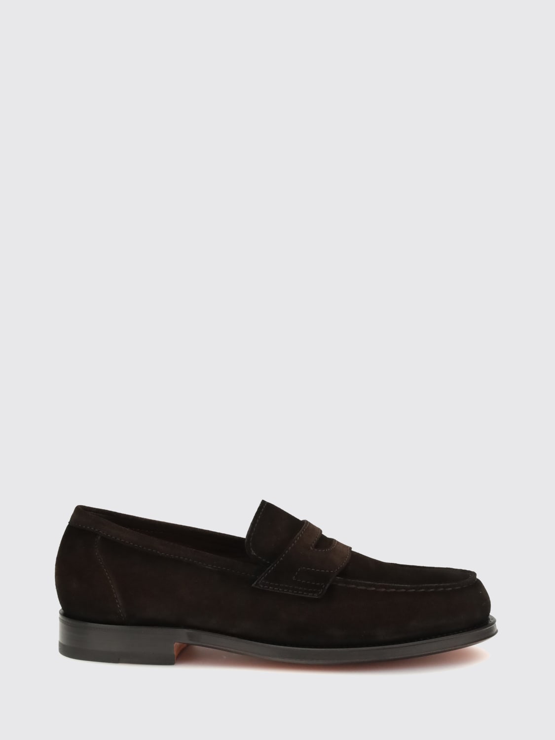 SANTONI LOAFERS: Loafers men Santoni, Dark - Img 1