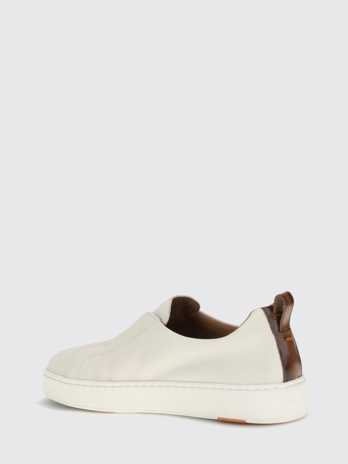 SANTONI SNEAKERS: Sneakers men Santoni, White - Img 3