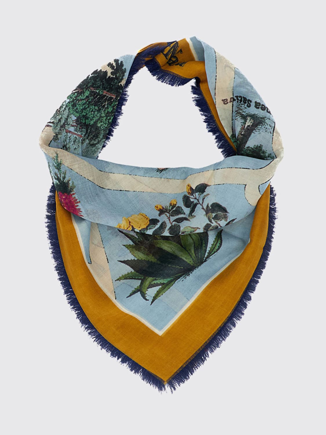 MAX MARA SCARF: Scarf woman Max Mara, Multicolor - Img 2