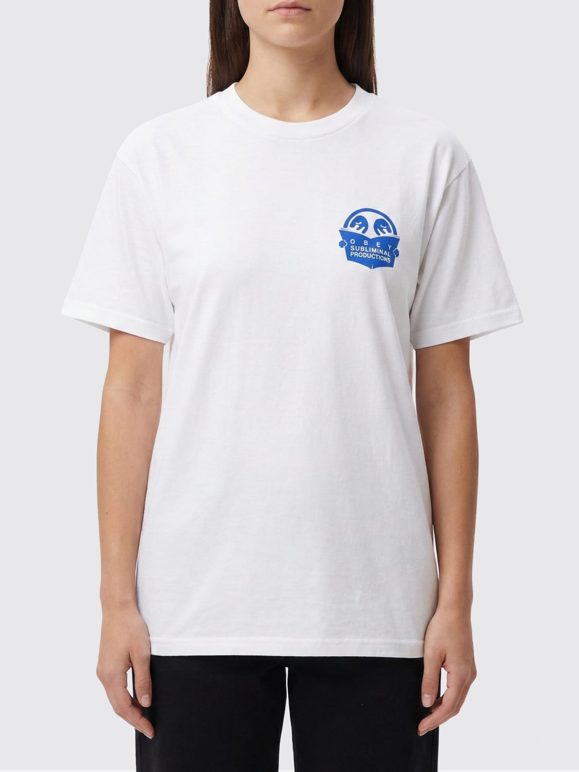 OBEY T-SHIRT: T-shirt men Obey, White - Img 1