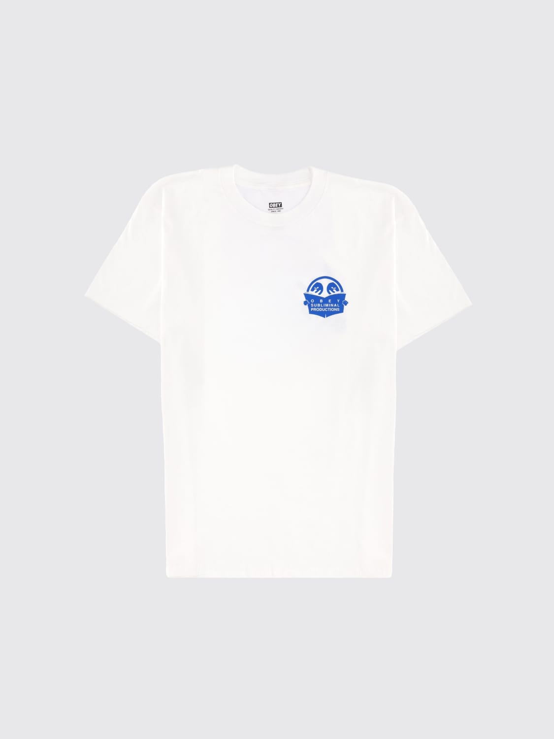 OBEY T-SHIRT: T-shirt men Obey, White - Img 2