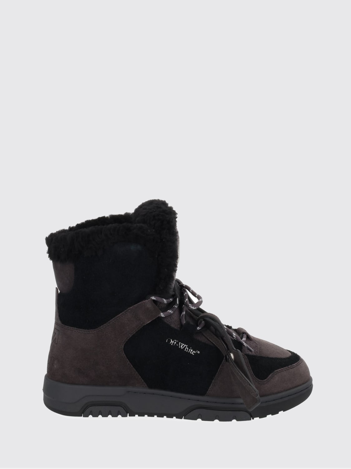 OFF-WHITE BOOT: Boot men Off-white, Black - Img 1