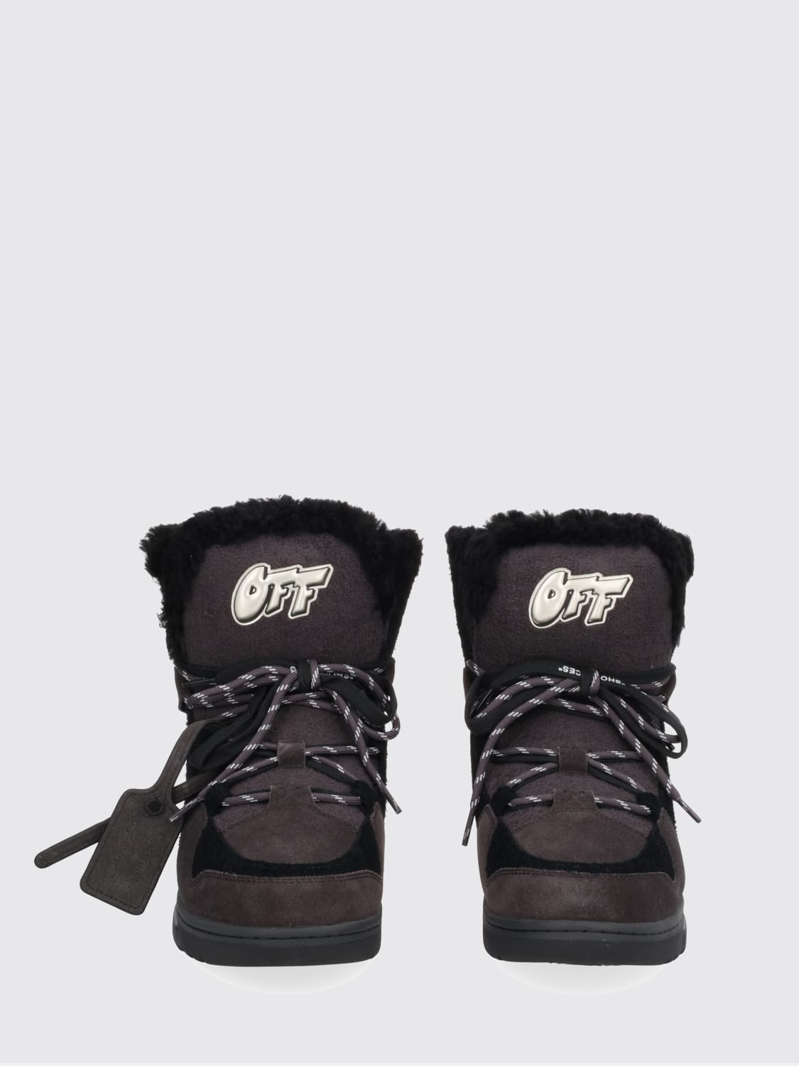 OFF-WHITE BOOT: Boot men Off-white, Black - Img 5