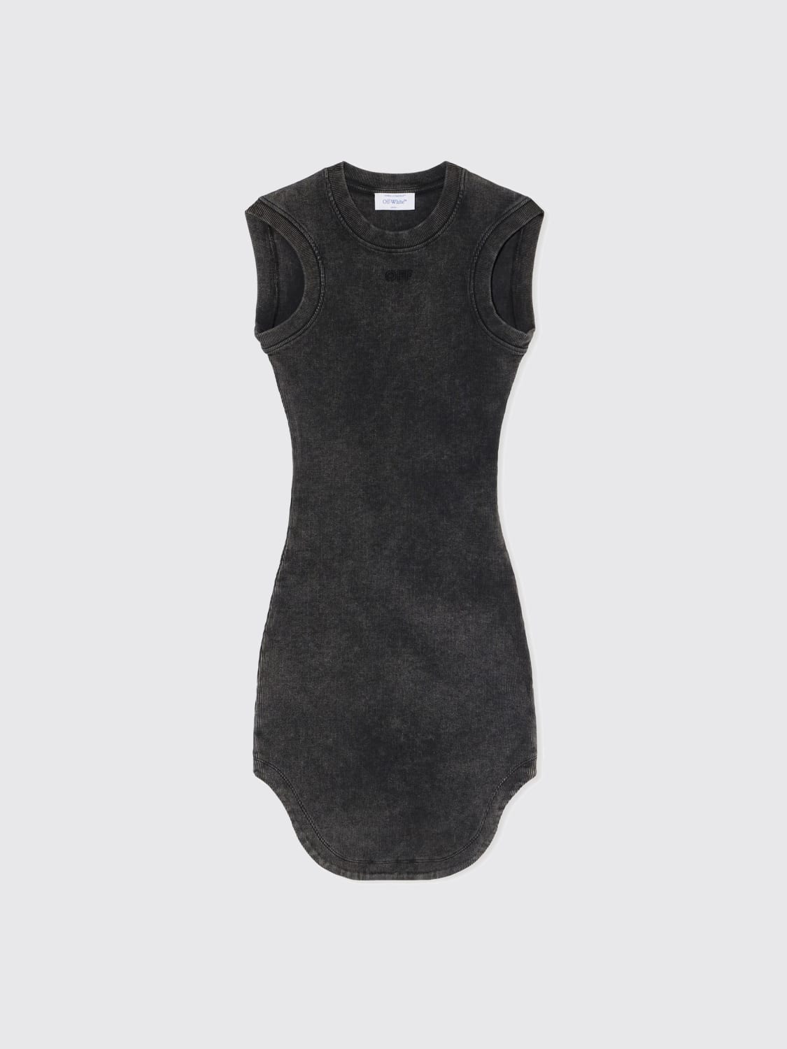 OFF-WHITE VESTIDO: Vestido mujer Off-white, Gris - Img 2