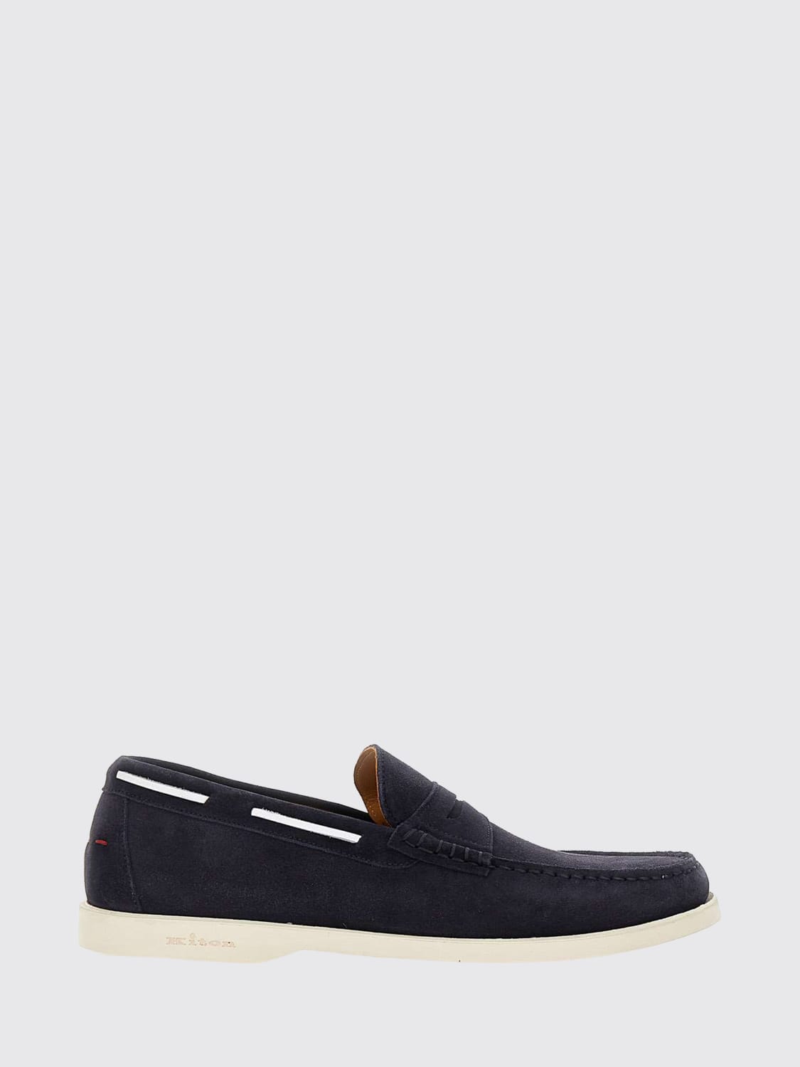 KITON LOAFERS: Loafers men Kiton, Blue - Img 1