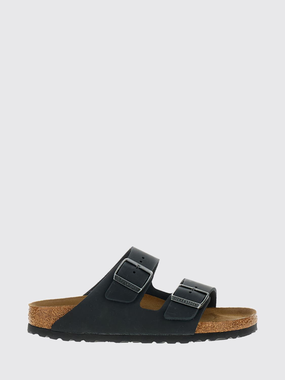 BIRKENSTOCK FLAT SANDAL: Flat sandal woman Birkenstock, Black - Img 1