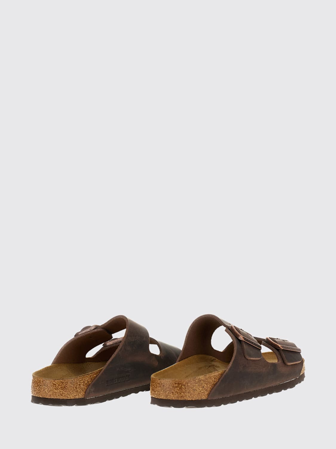 BIRKENSTOCK FLAT SANDAL: Flat sandal woman Birkenstock, Brown - Img 3