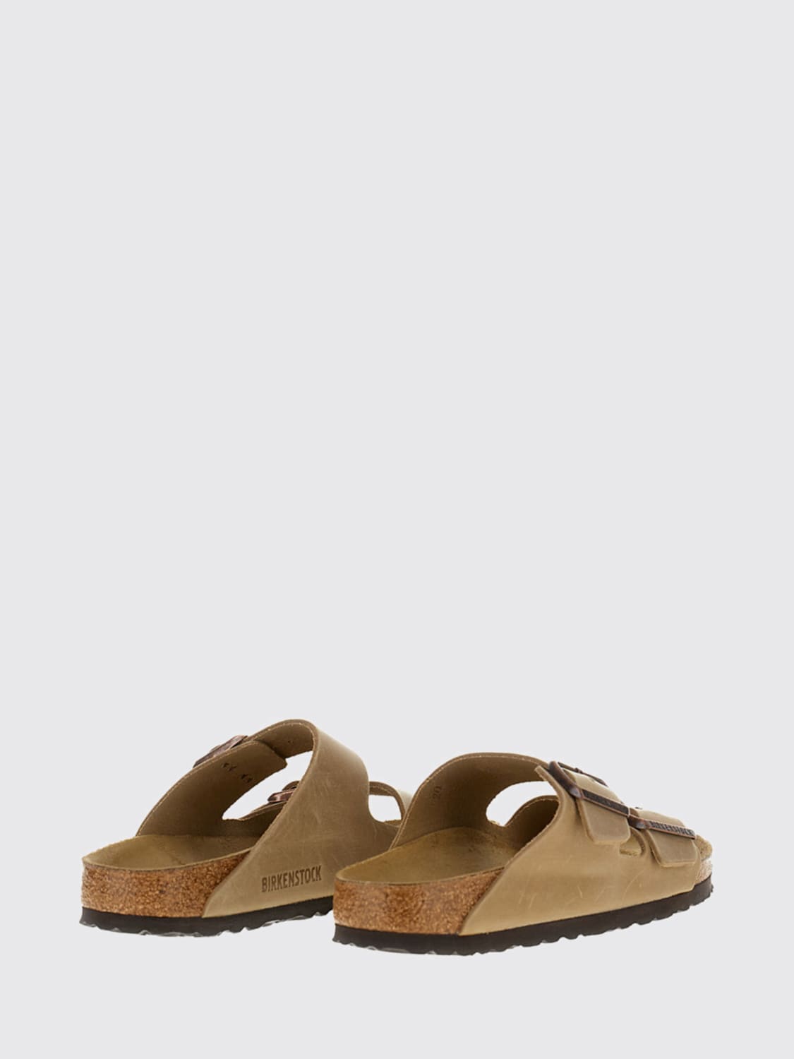 BIRKENSTOCK FLAT SANDAL: Flat sandal woman Birkenstock, Beige - Img 3