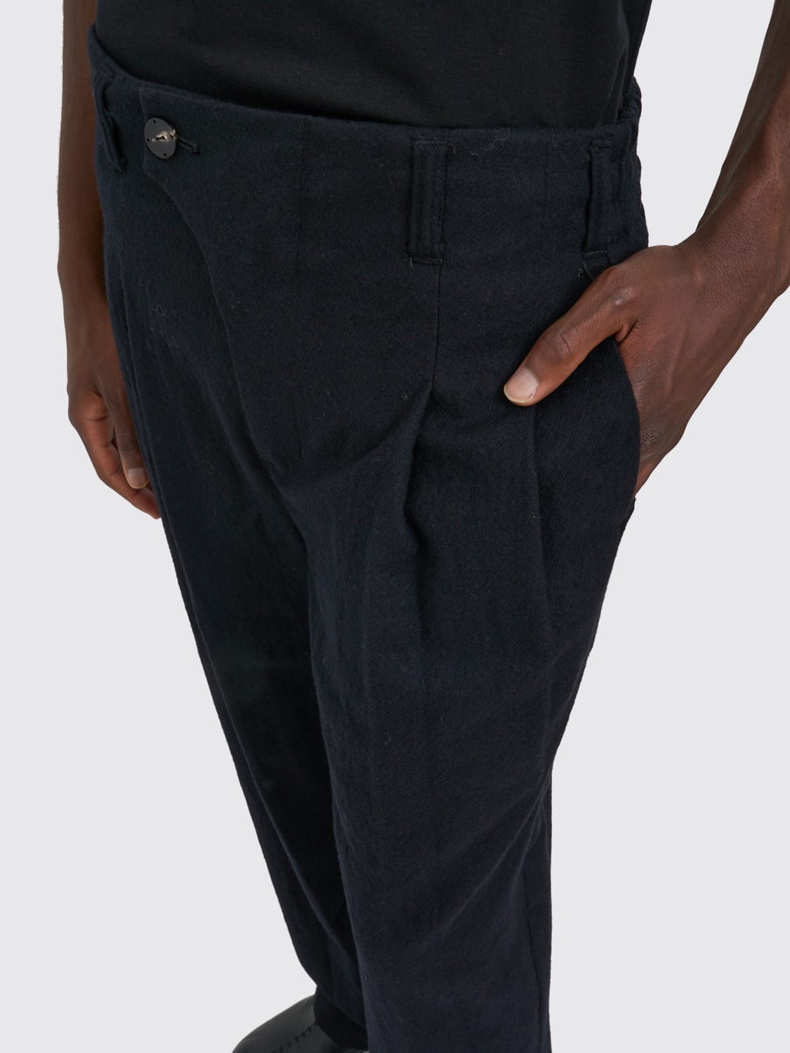 DEVOA PANTS: Pants men Devoa, Black - Img 4