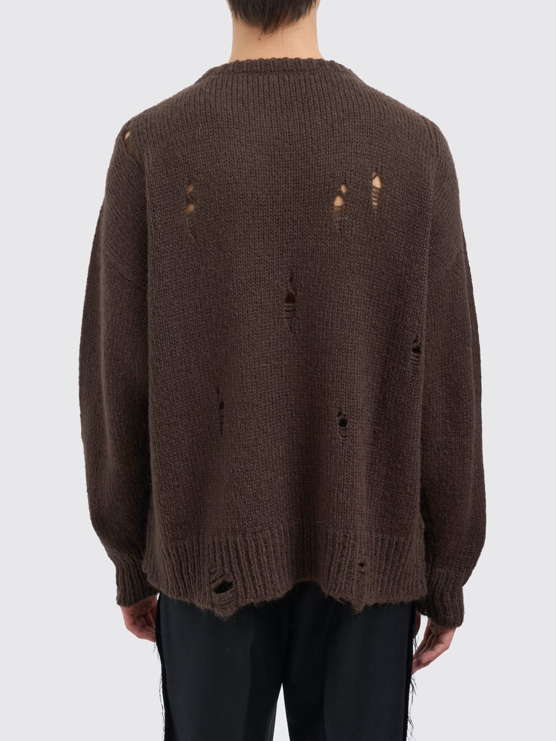 PAURA SWEATER: Sweater men Paura, Brown - Img 2