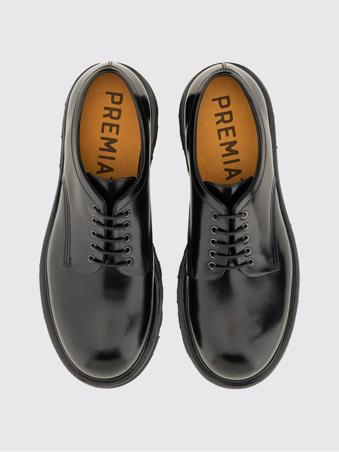 PREMIATA SCHNÜRSCHUHE: Mokassins herren Premiata, Schwarz - Img 5