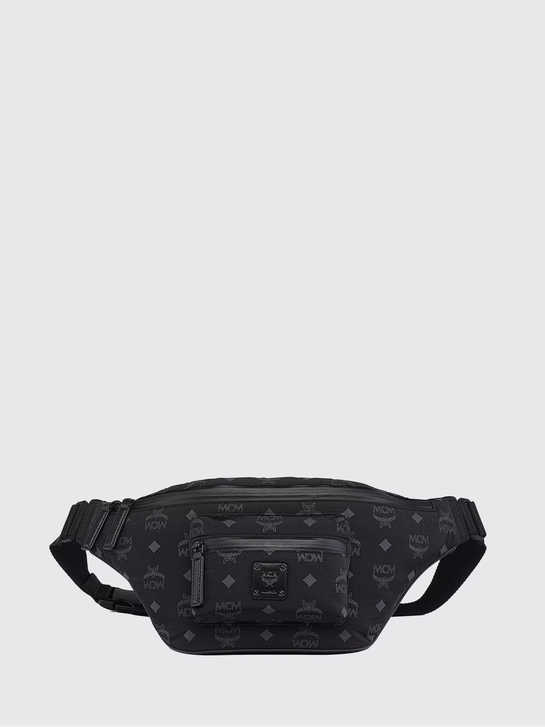 MCM SAC BANANE: Sac banane femme Mcm, Noir - Img 1