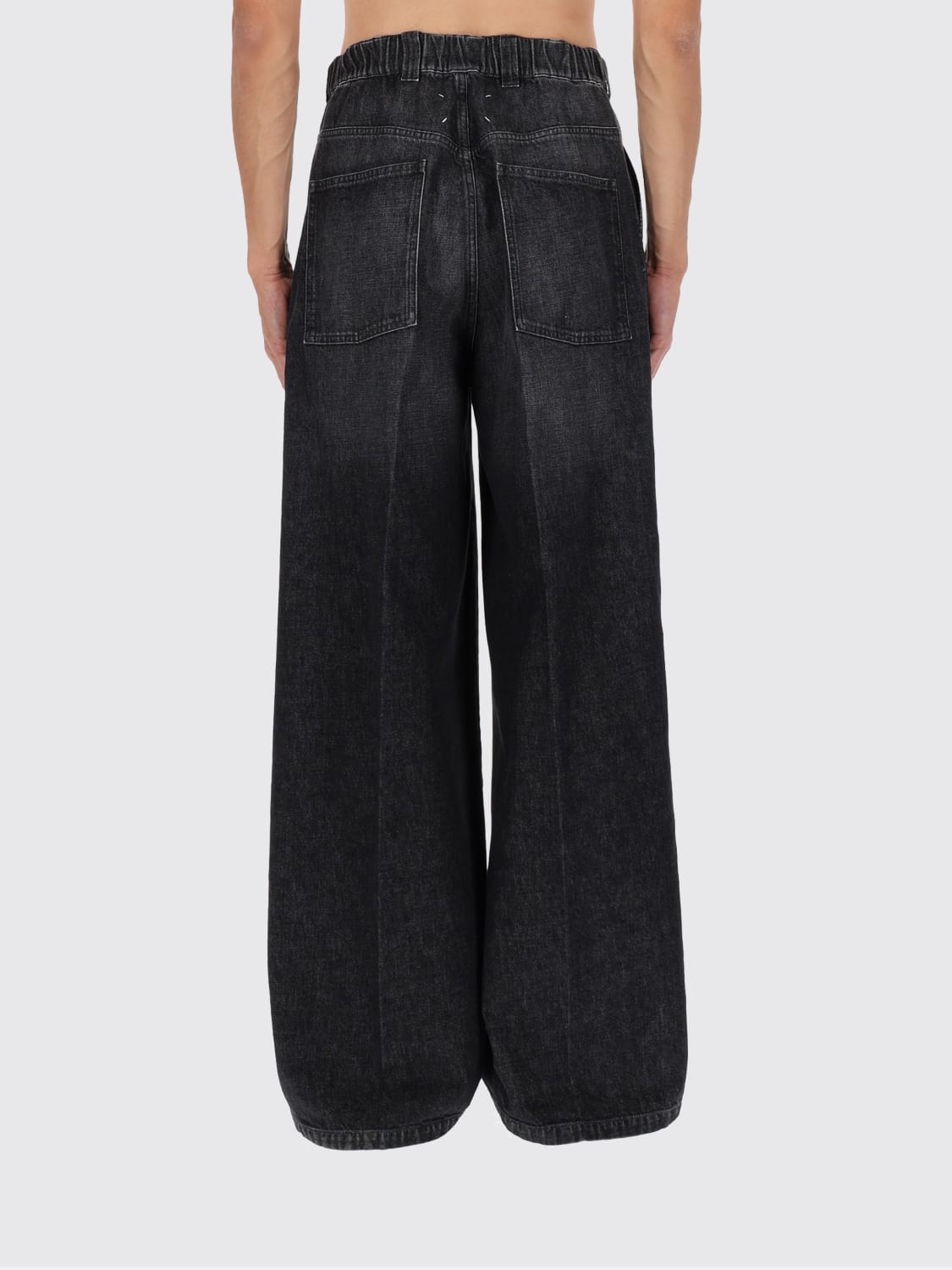 MAISON MARGIELA JEANS: Jeans men Maison Margiela, Black - Img 3