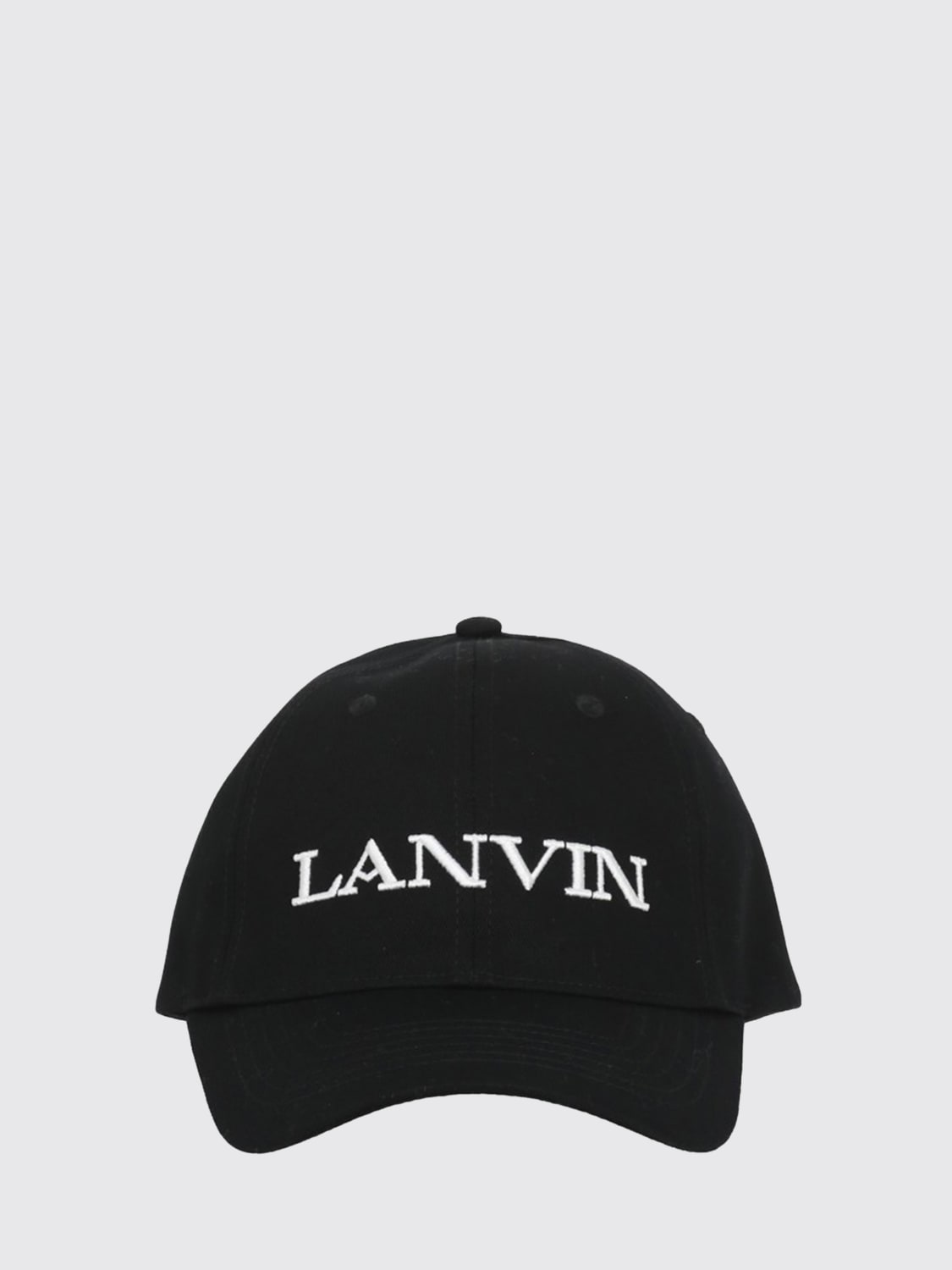 LANVIN HAT: Hat men Lanvin, Black - Img 2