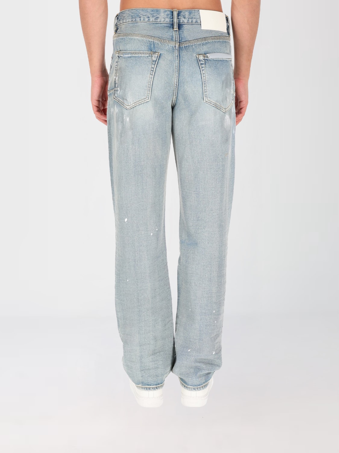 PURPLE JEANS: Jeans men Purple, Denim - Img 3