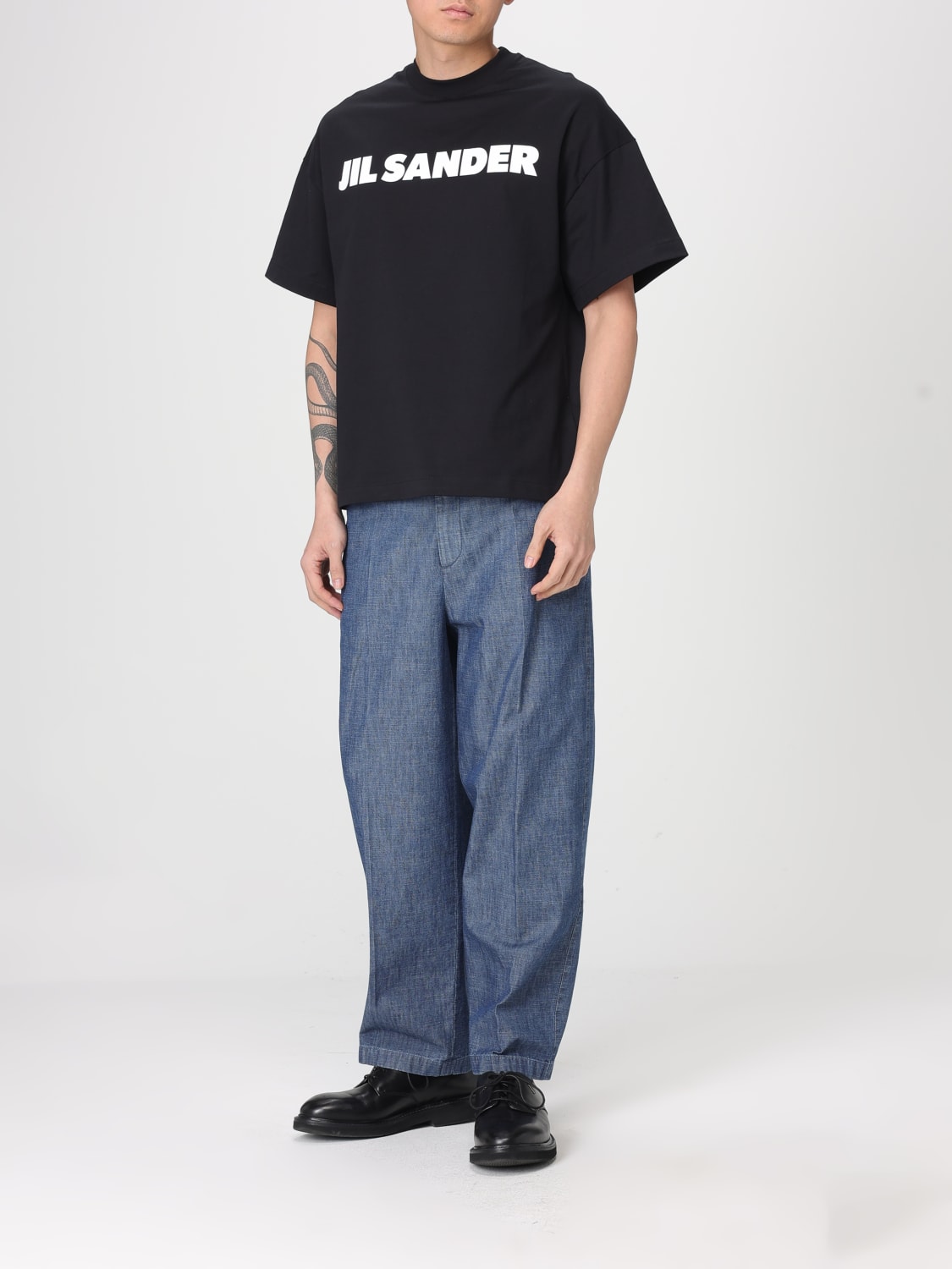 JIL SANDER JEANS: Jeans men Jil Sander, Blue - Img 2